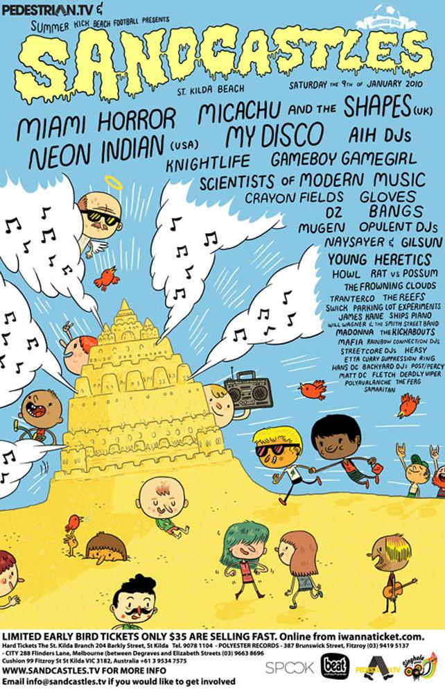 Sandcastles 2010 – Frolic With Neon Indian On The Beach
