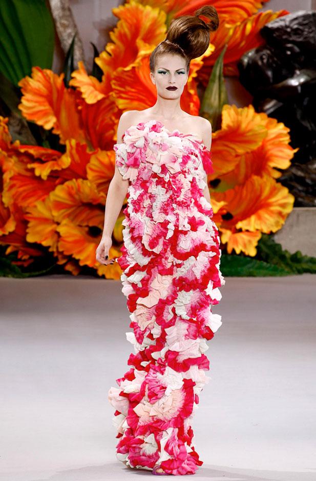 Dior Blossoms At Couture Fashion Week