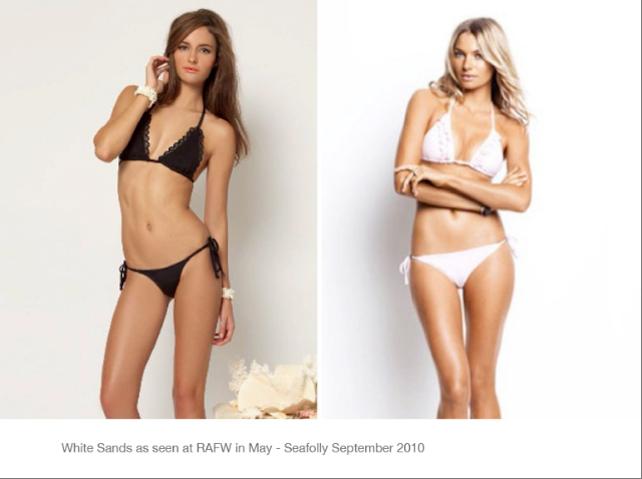 White Sands Swimwear Calls Seafolly Plagiarists