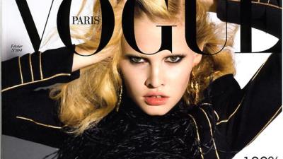 French Vogue Turns 90 With Lara Stone