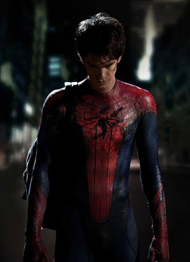 First Look At Andrew Garfield As Spiderman