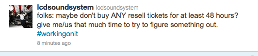 LCD Soundsystem: Instant Sell Out