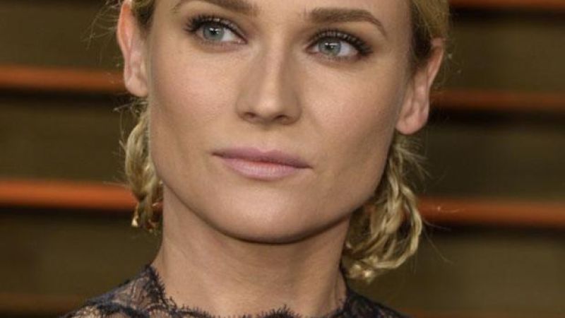 Diane Kruger Wears Only Fur In Topless GQ Shoot