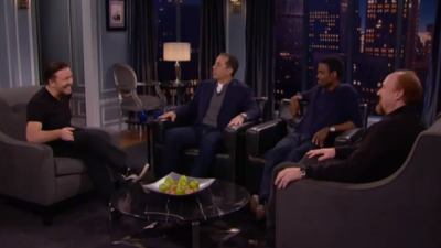 Jerry Seinfeld, Ricky Gervais, Chris Rock, and Louis CK Talk Comedy