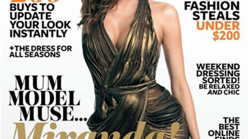 InStyle Nabs Miranda Kerr’s First Post-Baby Cover