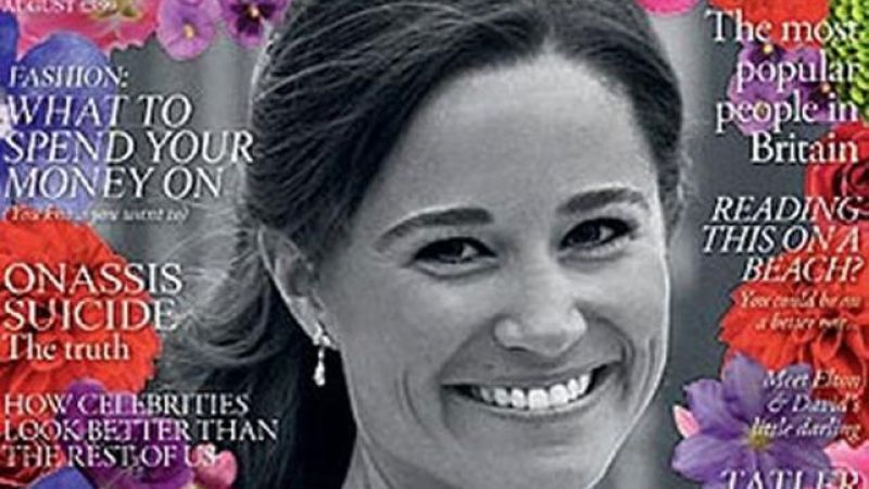 This Can’t Be Pippa Middleton’s Tatler Cover?