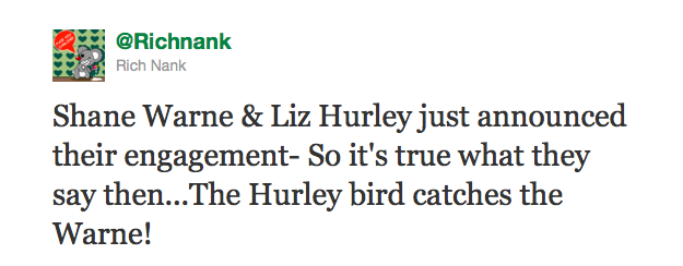 Shane Warne And Liz Hurley Sure Showed Us Wrong