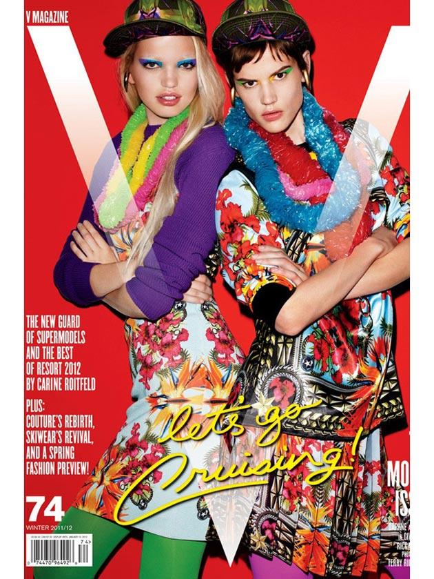 Bambi And Friends Cover V Magazine’s Model Issue