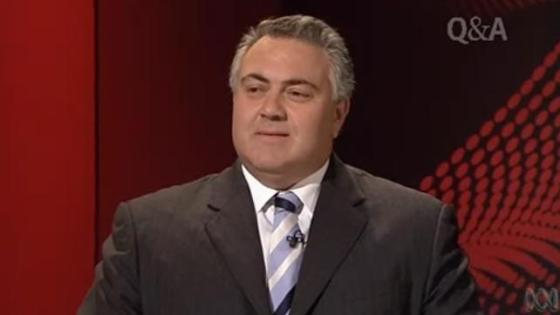 Watch Joe Hockey Get Owned By “Q and A” Audience Member