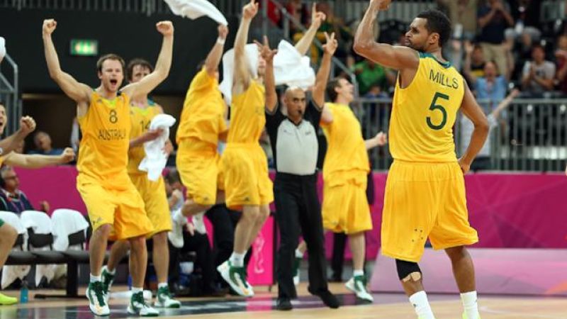 Patty Mills Scores Three Point Buzzer Beater To Sink Russia