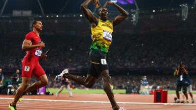 Usain Bolt Wins Another Gold Medal, Is Hilarious in GIF Form