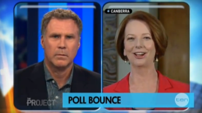 Will Ferrell Interviews Julia Gillard, Trashes Australian Basketball Team