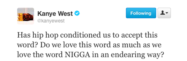 Kanye West Has Some Thoughts On The Word “Bitch”