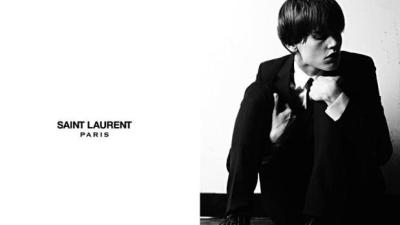 Hedi Slimane Shoots A Woman For Saint Laurent Menswear