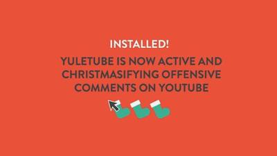Christmas ‘YuleTube’ Plugin Turns Internet Trolls Into Happy Santas