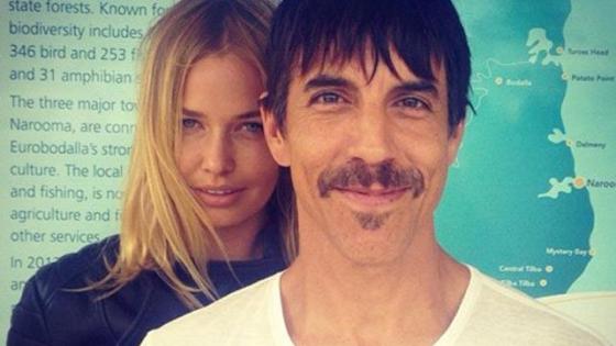 Lara Bingle Was Hanging With Chili Peppers’ Anthony Kiedis