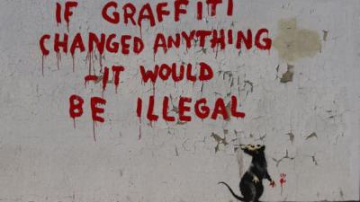 Fake Banksy Arrest Elevates Media Trolling Into An Art Form