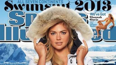 Kate Upton’s Mountainous Bosom Covers Sports Illustrated’s Swimsuit Edition, Again
