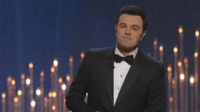 Watch Seth MacFarlane’s Ode To Topless Scenes At The Oscars
