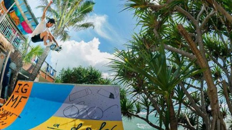 Watch Dylan Rieder Skate Custom Ramps In Byron Bay