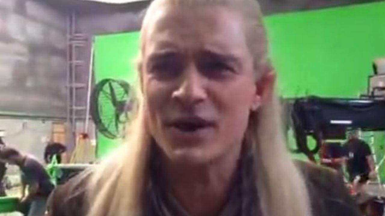 Orlando Bloom Recreates ‘Isengard’ Meme, Departs Middle Earth