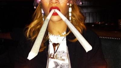 Rihanna Replaces Incisor Teeth With Giant Dutch Blunts; Number Of Phucks Given: Zero