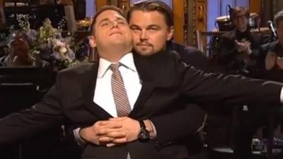 Jonah Hill And Leonardo DiCaprio Re-Enacted Scene From ‘Titanic’ And It’s Awesome