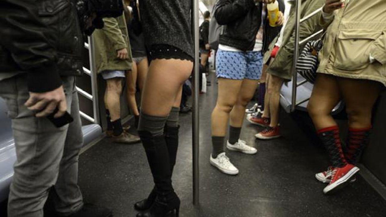 Madrid Celebrates Second Annual ‘No Pants Subway Ride’ Day