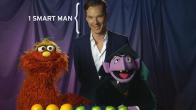 Watch Benedict Cumberbatch Learn To Count Apples And Oranges On ‘Sesame Street’