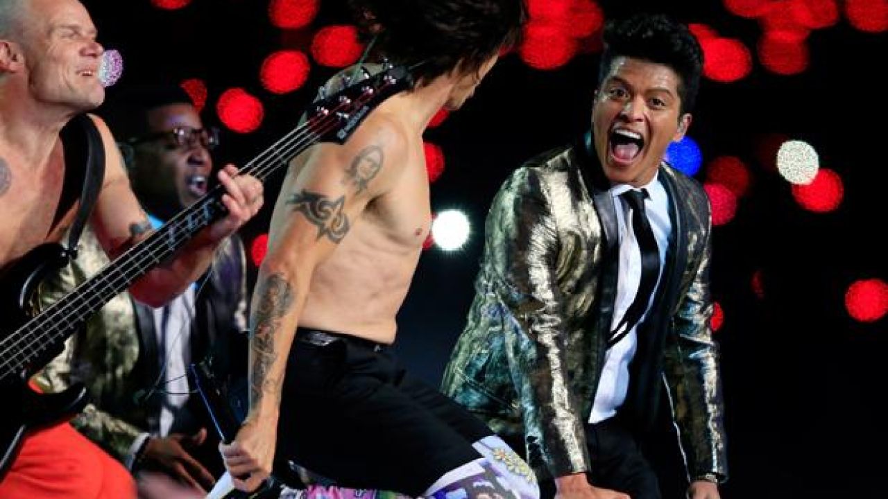 Watch Bruno Mars and The Red Hot Chili Peppers’ Super Bowl Halftime Show