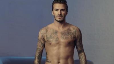 H&M Strip David Beckham Down To His Briefs For Super Bowl Ad