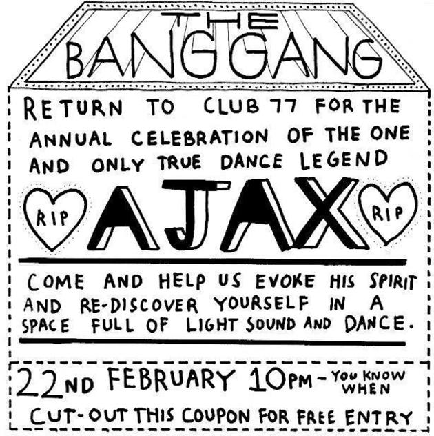Bang Gang Honour Ajax With Commemorative Club Night At 77