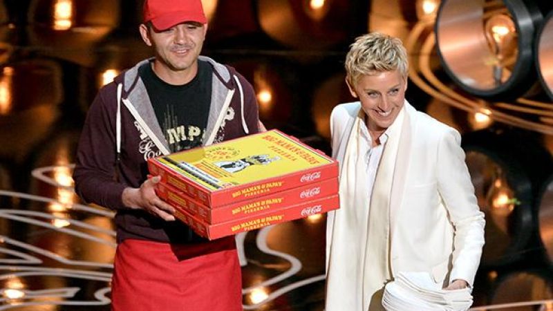 The Oscars Pizza Delivery Guy Got A $1000 Tip, Was A Real Pizza Delivery Guy