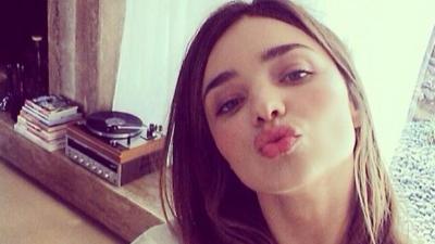 Miranda Kerr Masters The Art Of Leaning, Preening In First H&M Campaign