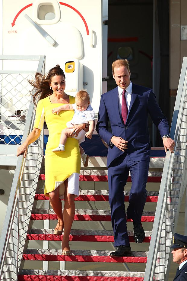 Regular British Couple And Their Average Baby Arrive In Sydney To Appropriate Level Of Fanfare