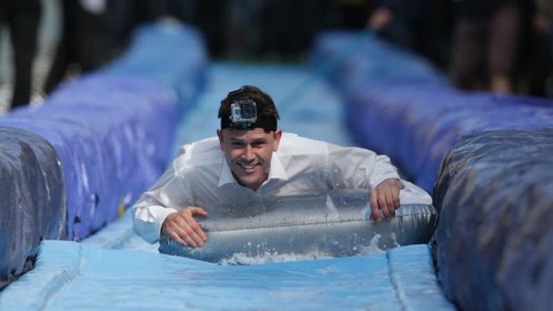 That Giant Main Street Waterslide In Bristol Actually Happened