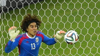 Mexico’s Goalkeeper Makes Epic ‘Six-Fingered’ Save Against Brazil