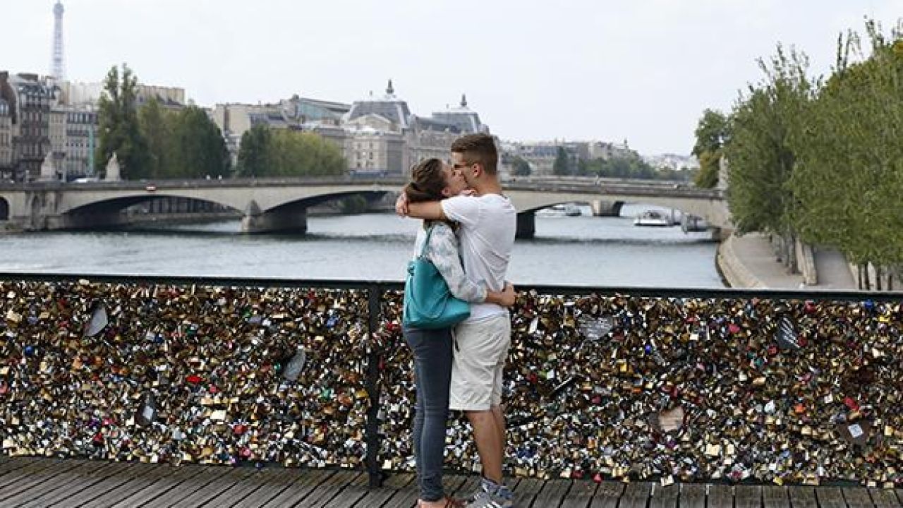 Paris Literally Collapsing Under The Weight Of Your Shitty Love Locks