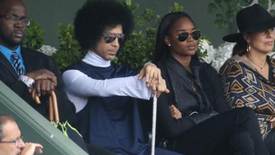 This Photo of Prince Wielding A Sceptre At The French Open Is The Most Prince Thing Ever