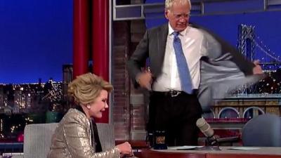 Letterman Mocked Joan Rivers’ Walk-Out by Doing the Same to Her