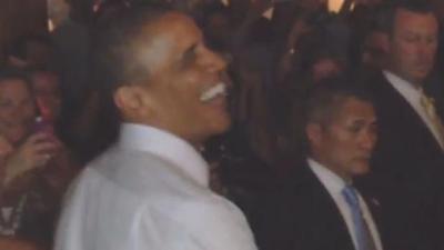 WATCH: Dude Offering President Obama A Hit Off His Joint