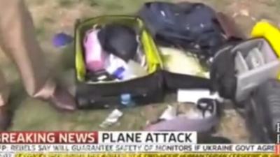 A Sky News Reporter Rummaged Through An MH17 Victim’s Luggage Live On Air