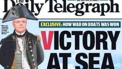 The Daily Telegraph’s Front Page Is Particularly Vile Today