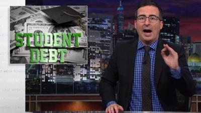 Watch John Oliver Tackle Student Debts And For-Profit Colleges