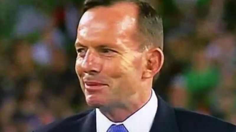 Tony Abbott Definitely Got Booed At The NRL Grand Final