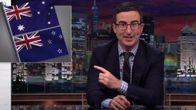 John Oliver Takes Aim At New Zealand’s New Silver Fern Flag, Old Accents