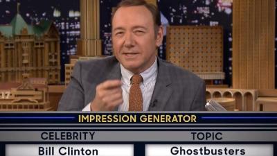 Turns Out Kevin Spacey is Great at Celebrity Impressions