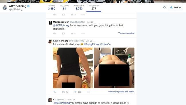 ACT Police Twitter Account Caught Retweeting Porn
