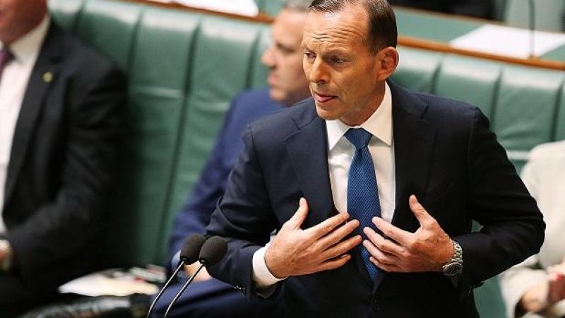Abbott’s Party Members Don’t Appreciate Him Calling Them Sexist
