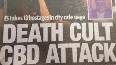The Daily Telegraph’s Rushed Out Martin Place Cover Is A Dangerous New Low